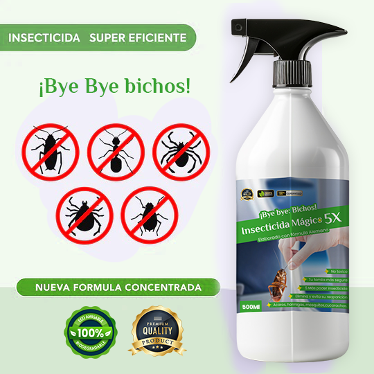 Bye Bye Plagas Insectos Bichos Eliminador